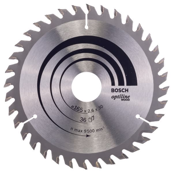 SIRKELSAGBL OPTILINE Ø165X2,6X30MM