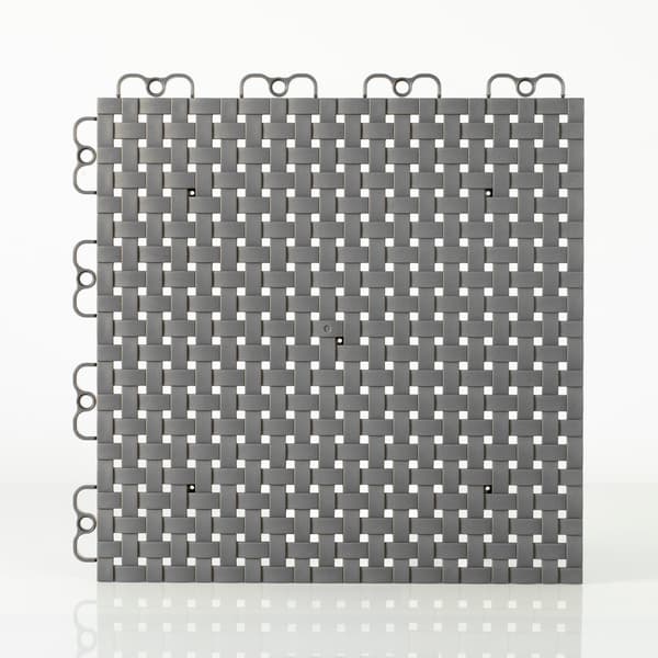GULVPLATE LOUNGE LYSGRÅ 30X30CM