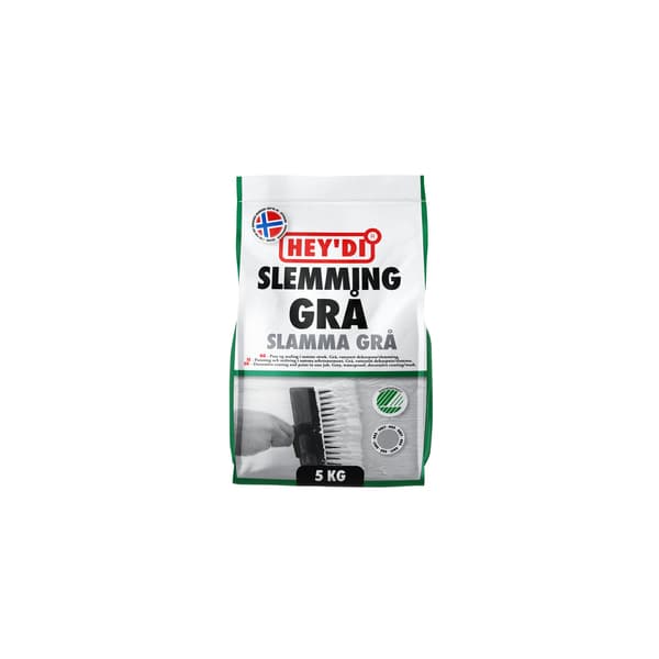 HEYDI GRÅ 5 KG SLEMMING