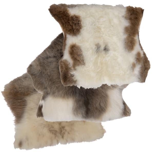 SITTEPLATE LAMMESKINN - BRUNBARK