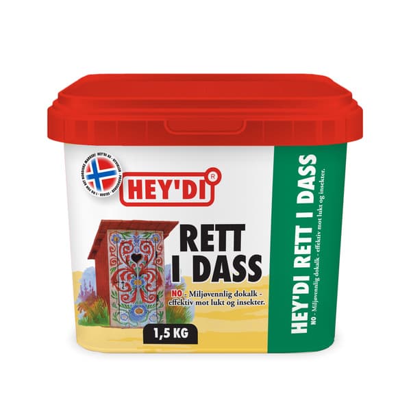 HEYDI RETT I DASS 1,5 KG DOKALK