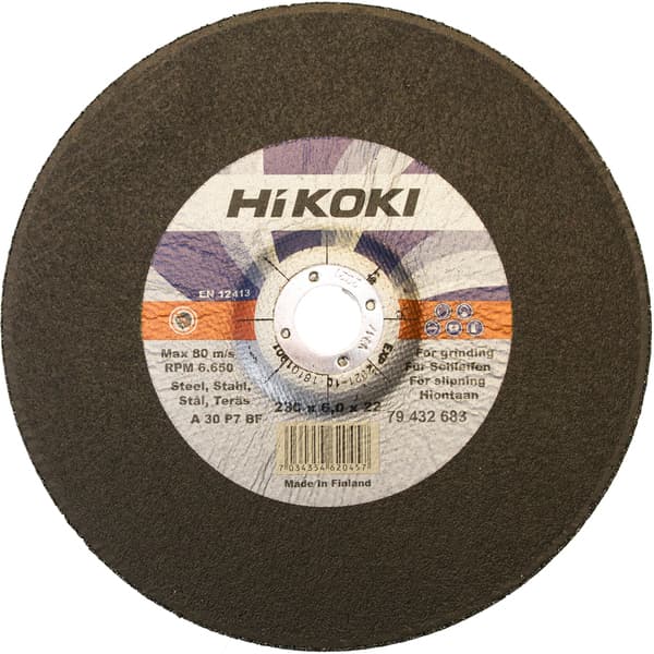 SLIPESKIVE STÅL 125X6,0MM