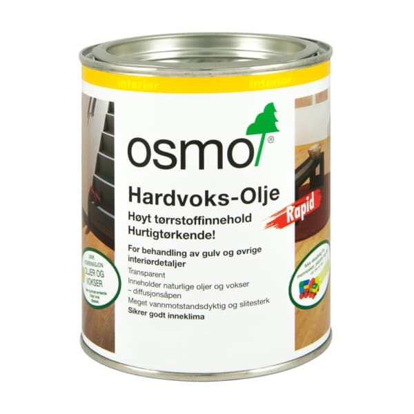 HARDVOKSOLJE RAPID 3232 0,75L SILKM