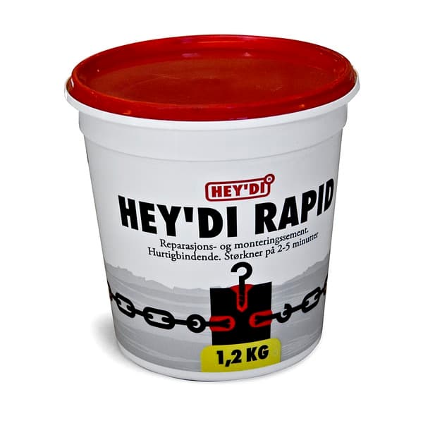 HEYDI RAPID 1,2KG MØRTEL