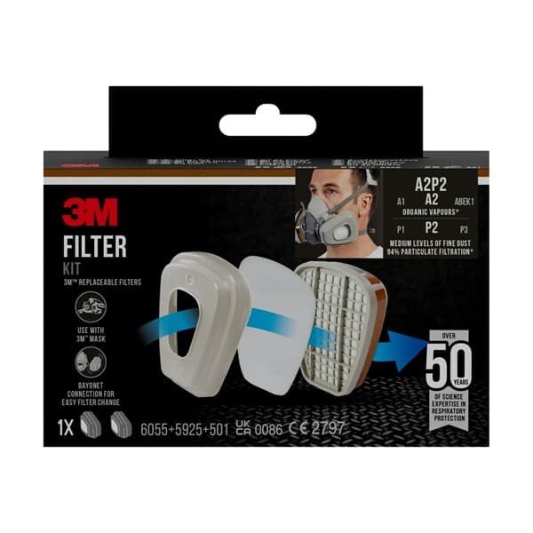 FILTER 6002CR FFA2P2D, 1 SETT
