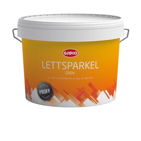 GJØCO PROFF LETTSPARKEL GROV 10L