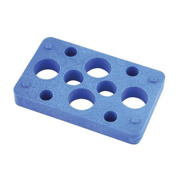 AVSTANDSBRIKKER BLÅ 2X50X80MM