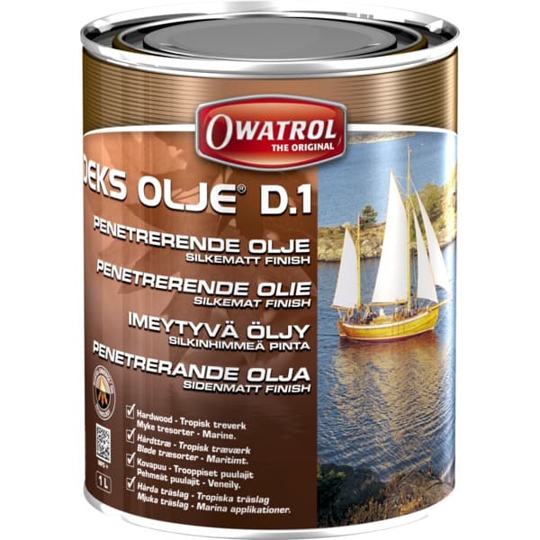 TREOLJE 1L DEKSOLJE D1