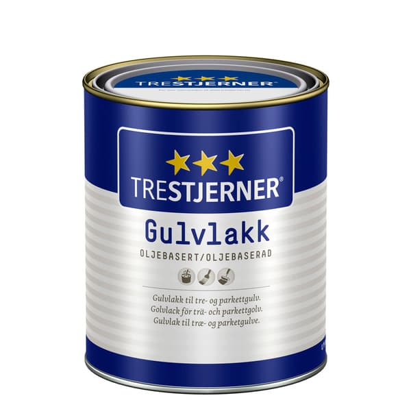 GULVLAKK OLJEB BLANK 0,75L
