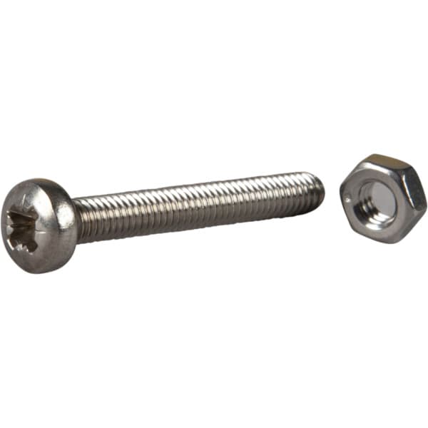 MASKINSKRUE M/MUT PH M4X30 A4 -6
