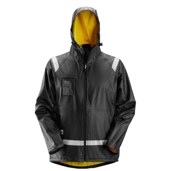 REGNJAKKE 8200 PU SORT S