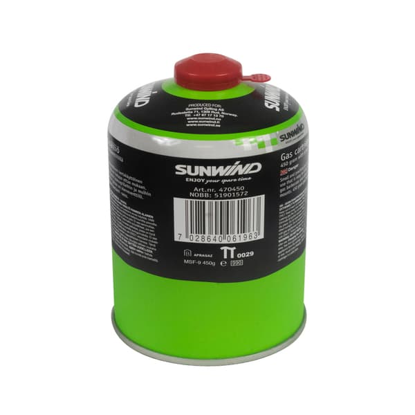 GASSBOKS SUNWIND 450 G M/SKRUFESTE