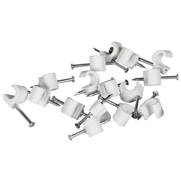 LEDNINGSKLAMMER 3X5 HVIT OVAL