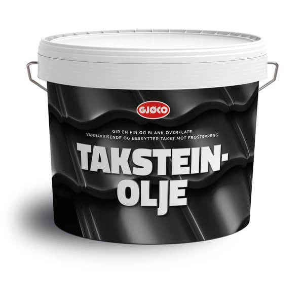TAKSTEINOLJE SVART 10L