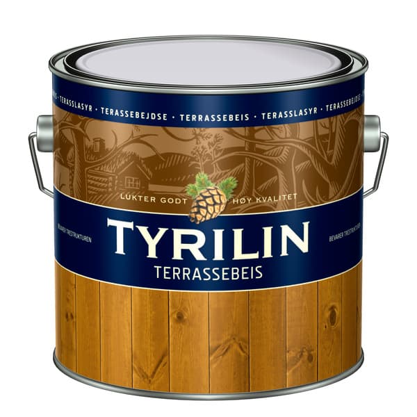 TYRILIN TERRASSEBEIS RØDREV 3L