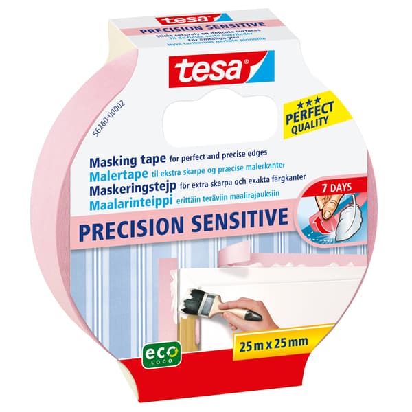 MALERTAPE 25MX25MM ROSA PRECI SENSI