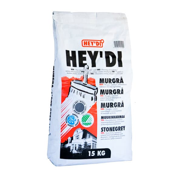 HEYDI MURGRÅ 15KG SLEMMING