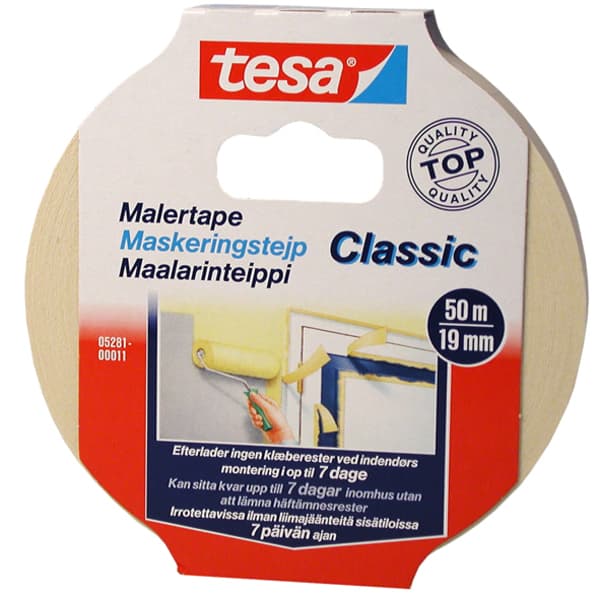 MASKERINGSTAPE 50MX19MM CLASSIC