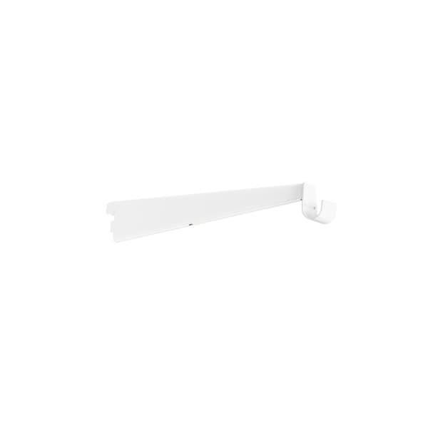 KNEKT MED GARDEROBESTANGHOLDER HVIT