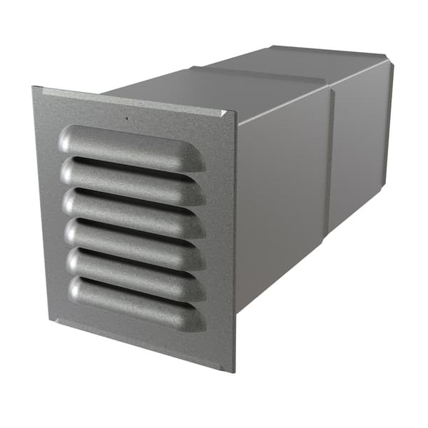 GRUNNMURSVENTIL 6X6" M/RIST+DEKSEL