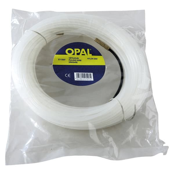 TREKKEFJÆR NYLON 20 M OPAL