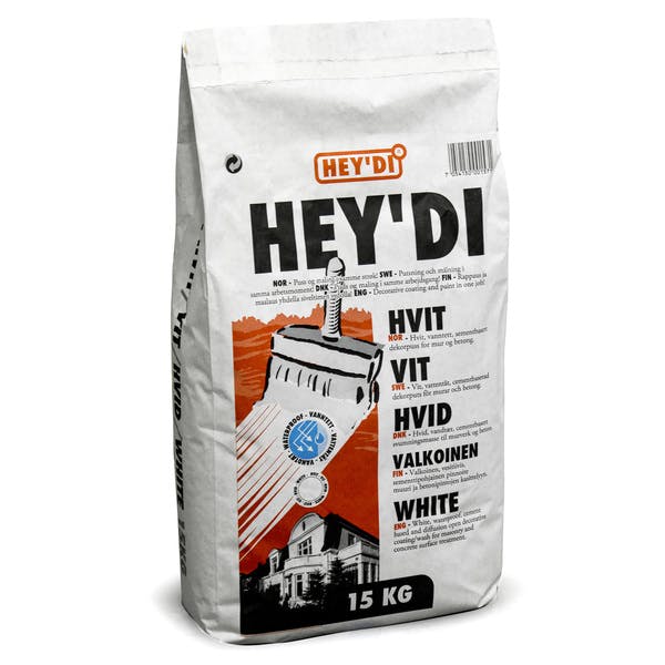 HEYDI HVIT 15KG SLEMMING