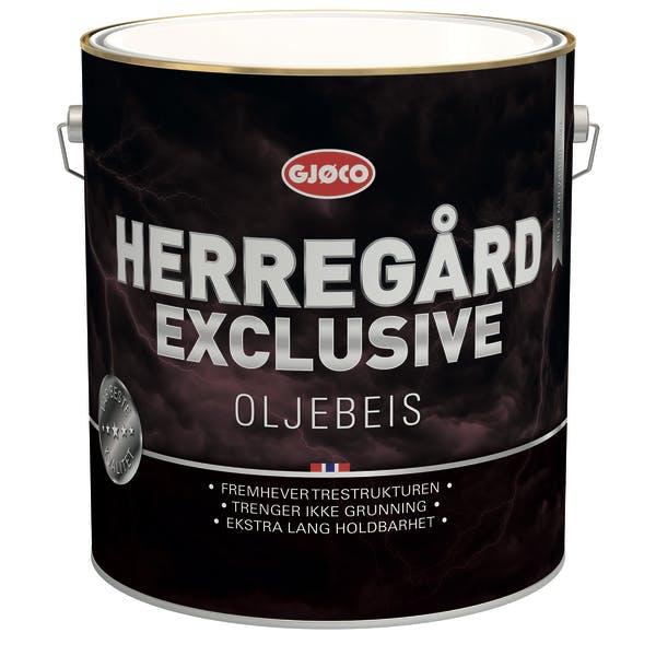 HERREGÅRD EXCLUSIVE OLJEBEIS GUL 9L