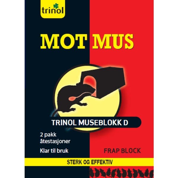 TRINOL MUSEBLOKK D-FRAP BLOCK