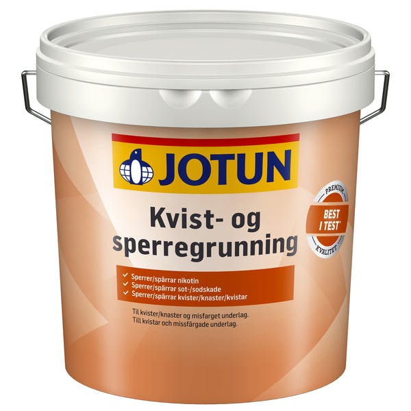 JOTUN KVIST- OG SPERREGRUNN 2.7L